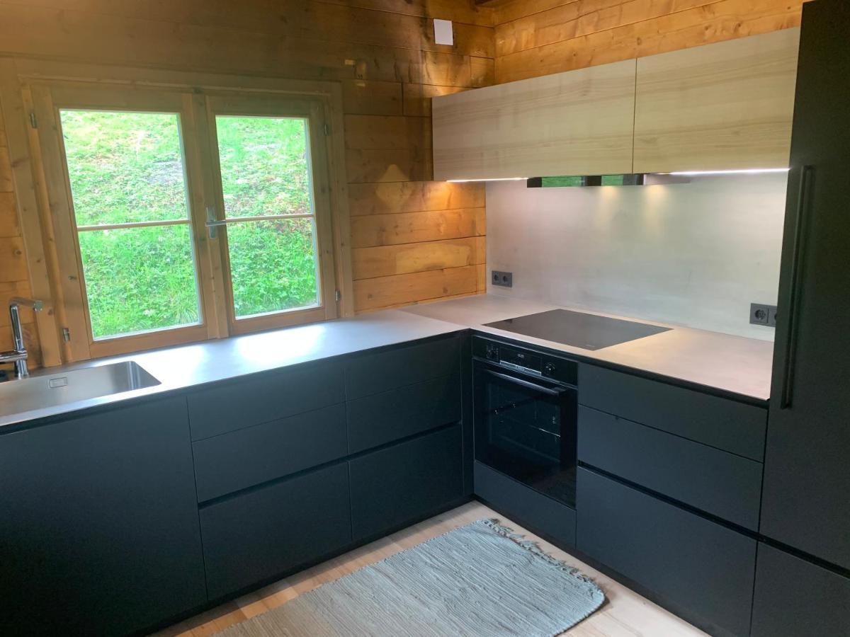 Ferienwohnungen Im Blockhaus Metzler Schwarzenberg im Bregenzerwald Esterno foto
