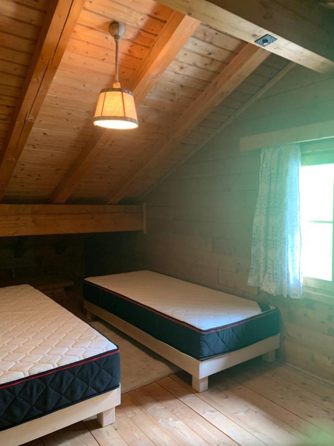 Ferienwohnungen Im Blockhaus Metzler Schwarzenberg im Bregenzerwald Esterno foto