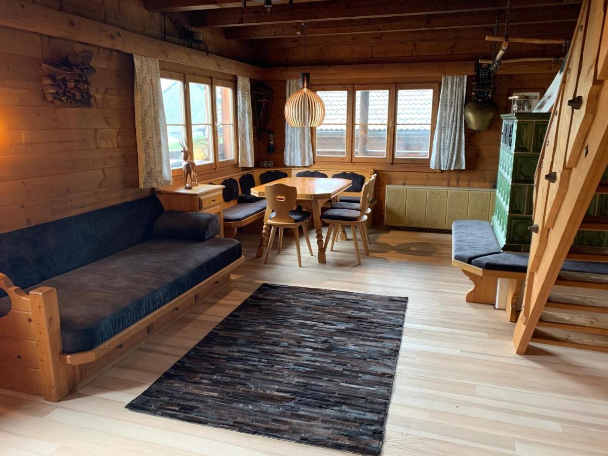 Ferienwohnungen Im Blockhaus Metzler Schwarzenberg im Bregenzerwald Esterno foto
