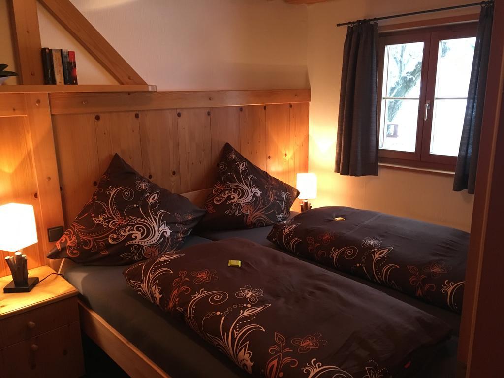 Ferienwohnungen Im Blockhaus Metzler Schwarzenberg im Bregenzerwald Esterno foto