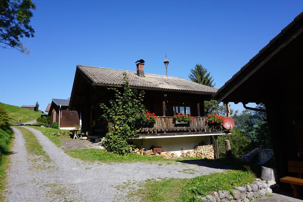 Ferienwohnungen Im Blockhaus Metzler Schwarzenberg im Bregenzerwald Esterno foto
